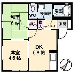 海田市駅 徒歩24分 1階の物件間取画像